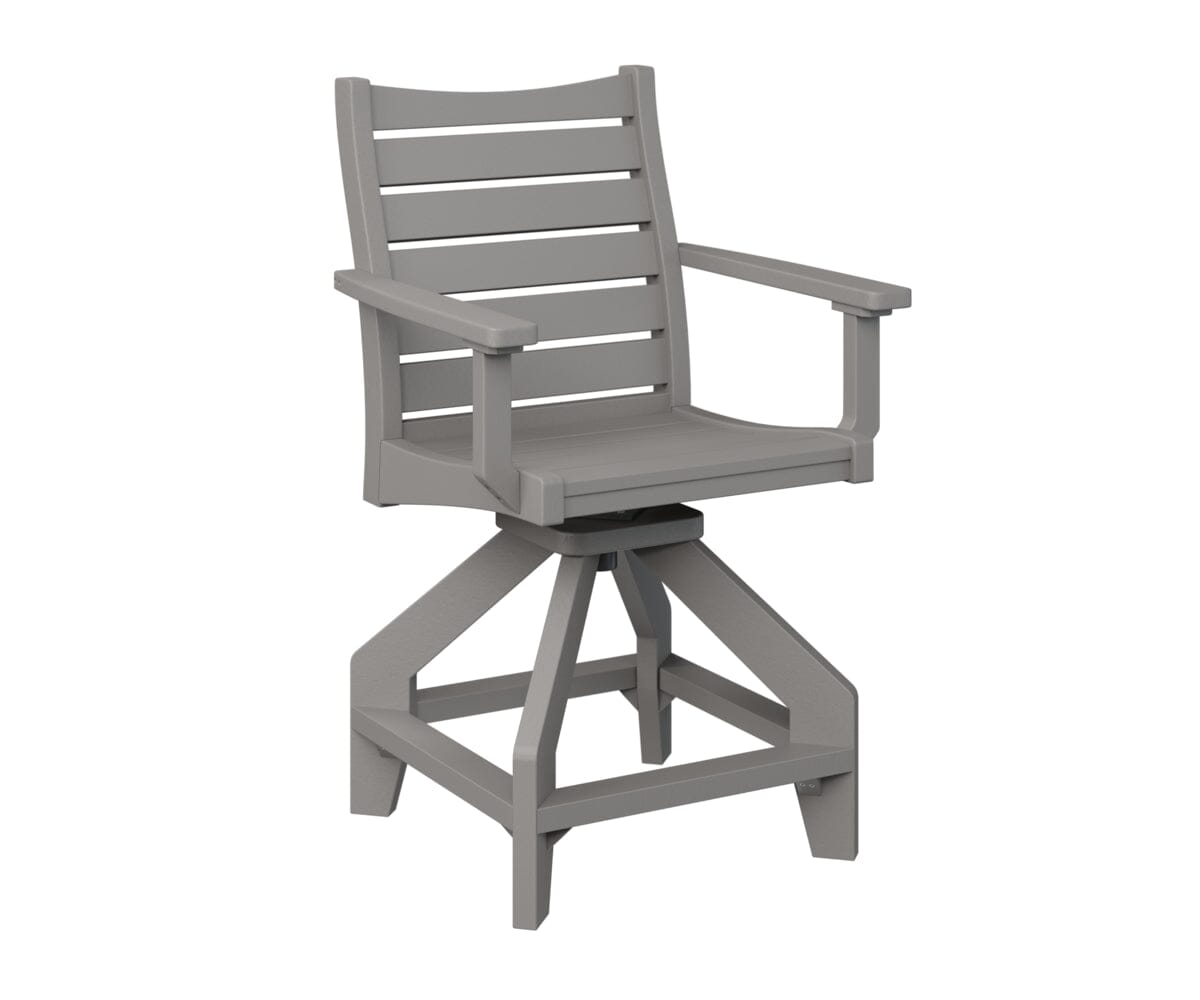 Bristol Swivel Counter Chair My Store Light Gray 