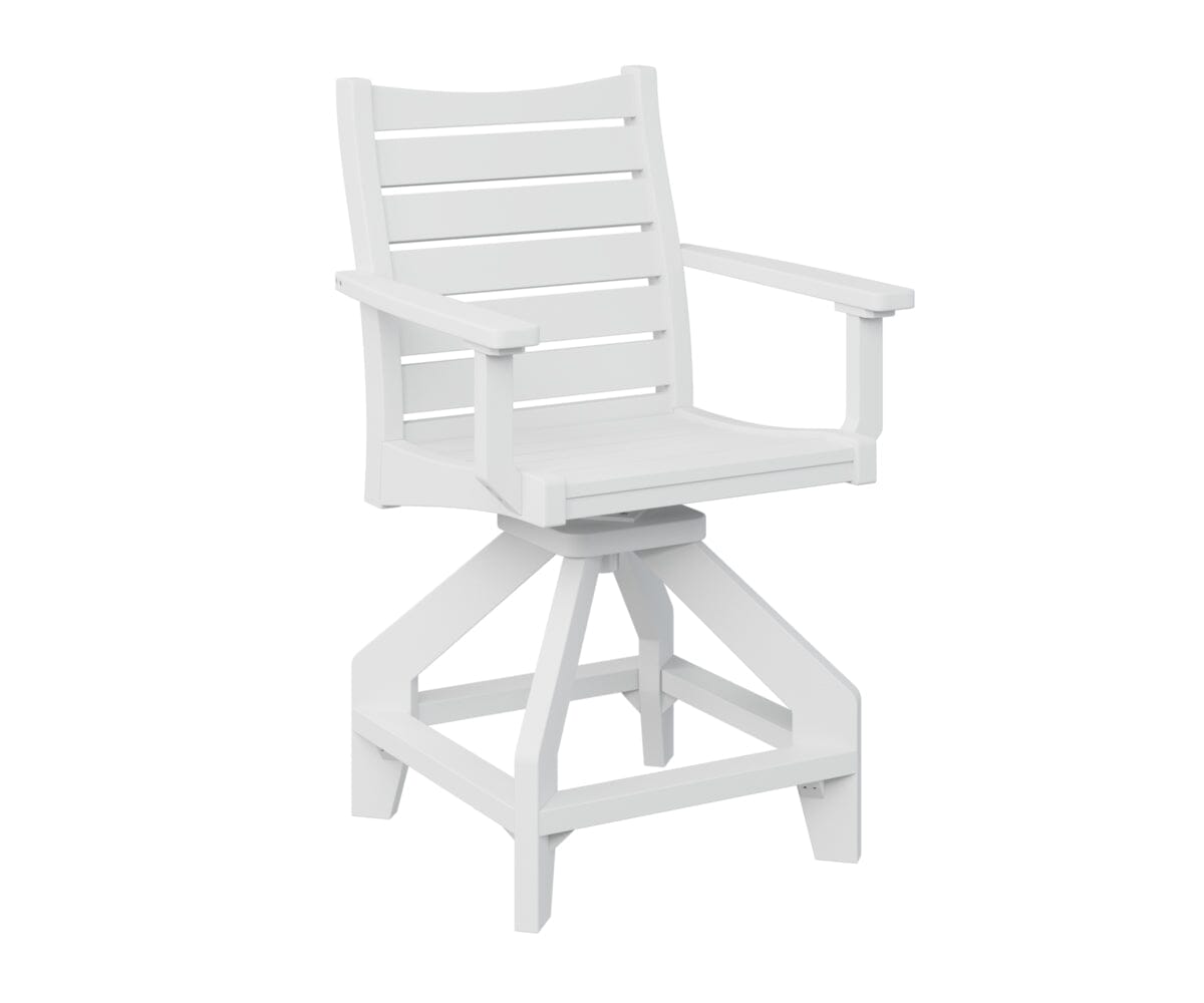 Bristol Swivel Counter Chair My Store White 
