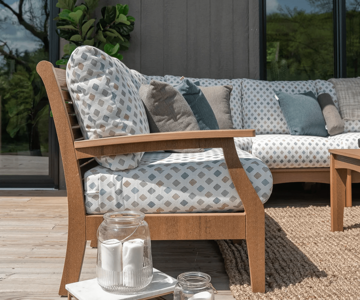 Classic Terrace Sectional Set Rockwood Outdoor Furniture 