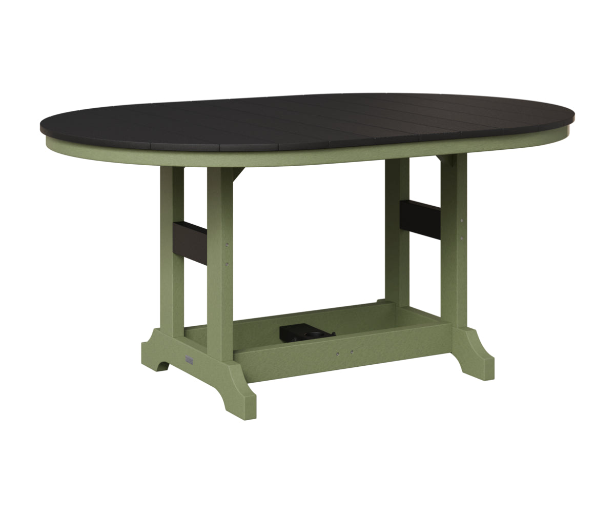 Garden Classic 44" x 64" Oblong Table - Bar Height