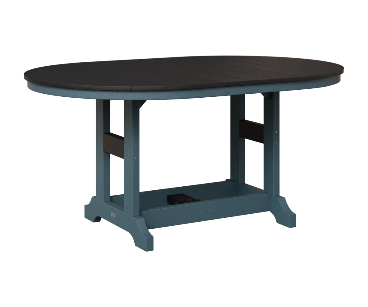 Garden Classic 44" x 64" Oblong Table - Bar Height