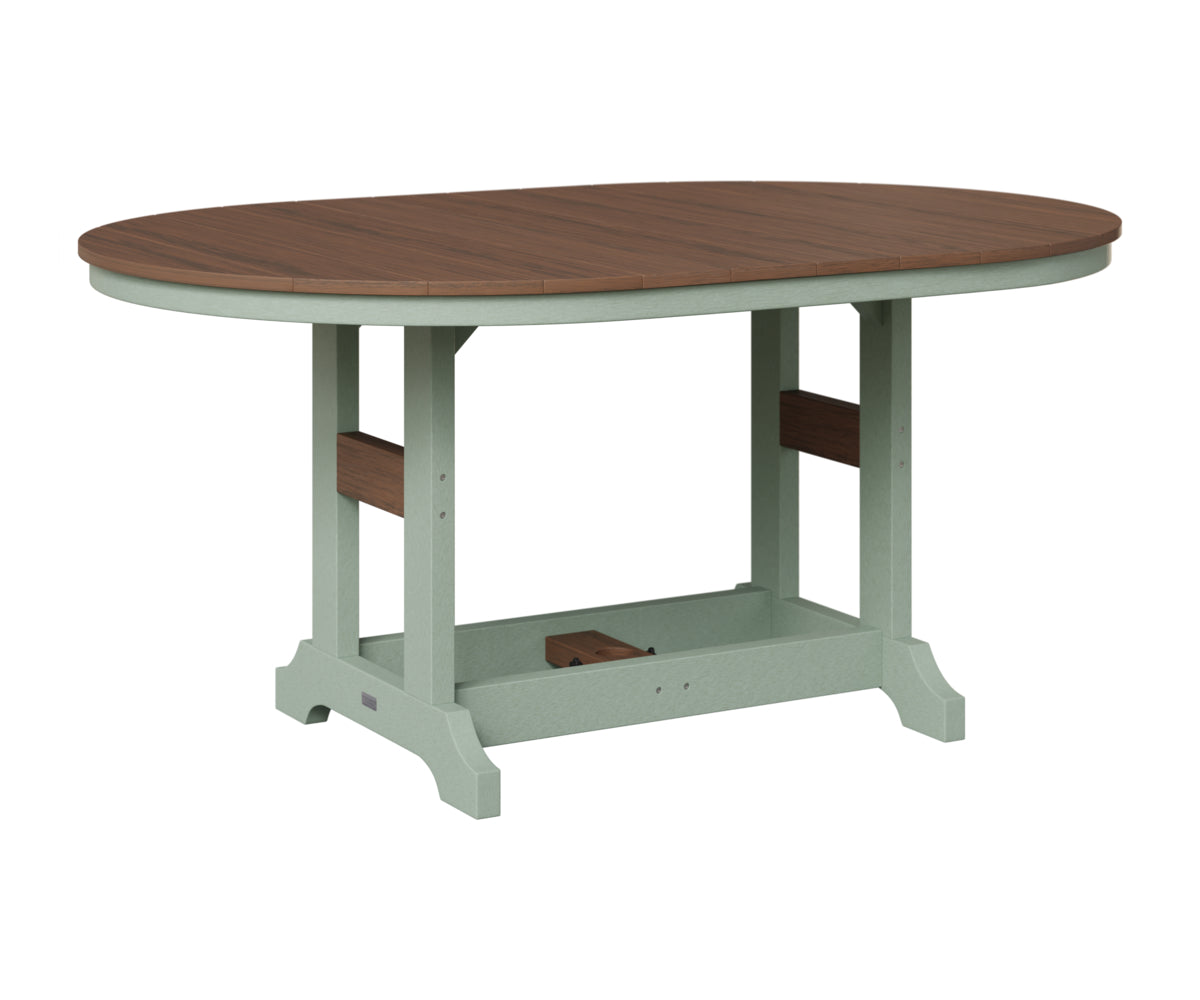 Garden Classic 44" x 64" Oblong Table - Bar Height
