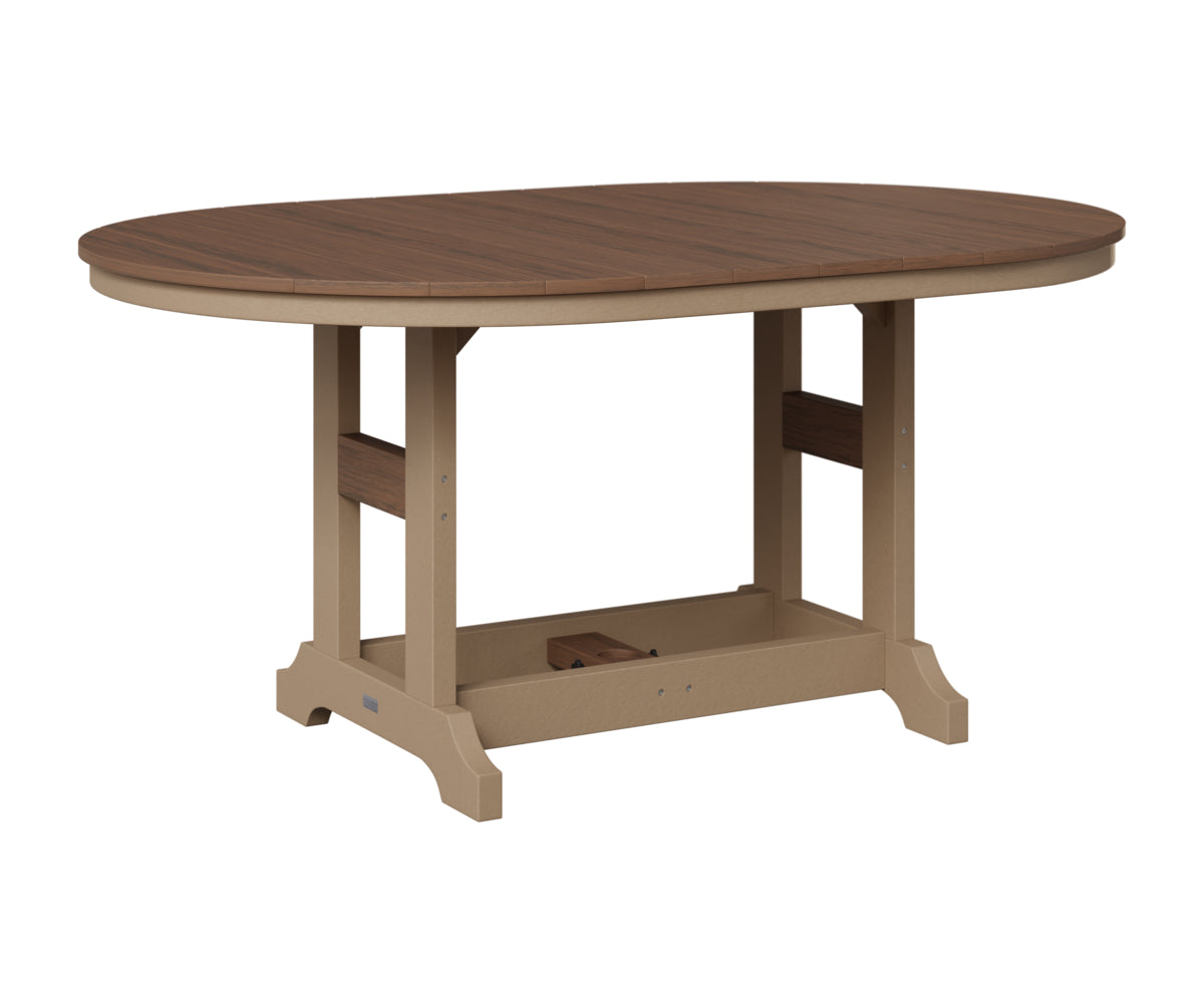 Garden Classic 44" x 64" Oblong Table - Bar Height