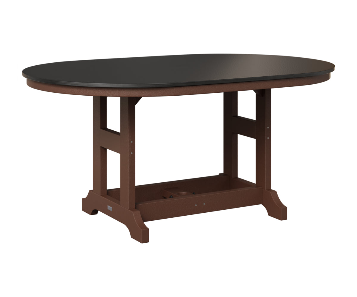 Garden Classic 44" x 64" Oblong Table - Dining Height