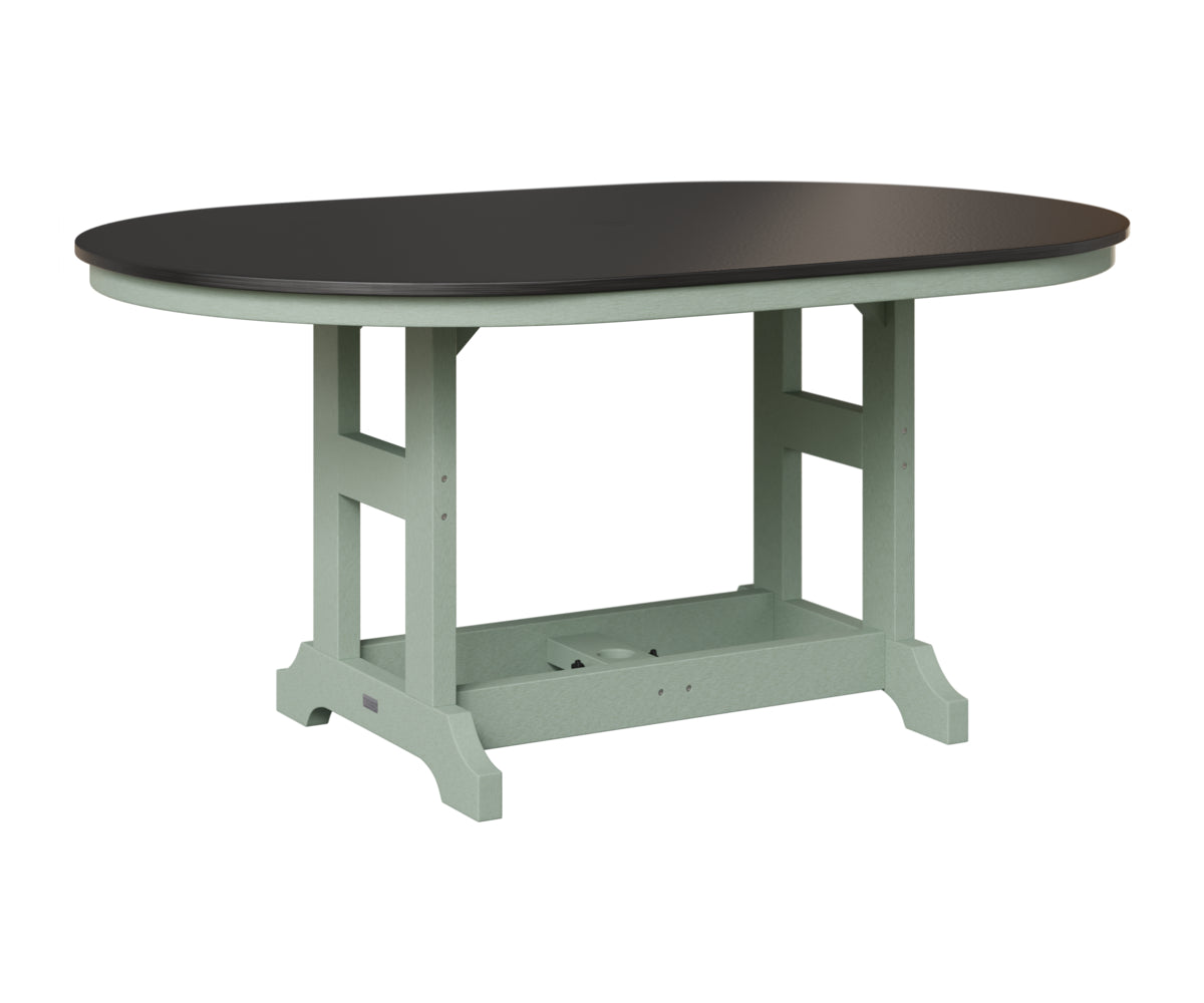 Garden Classic 44" x 64" Oblong Table - Dining Height