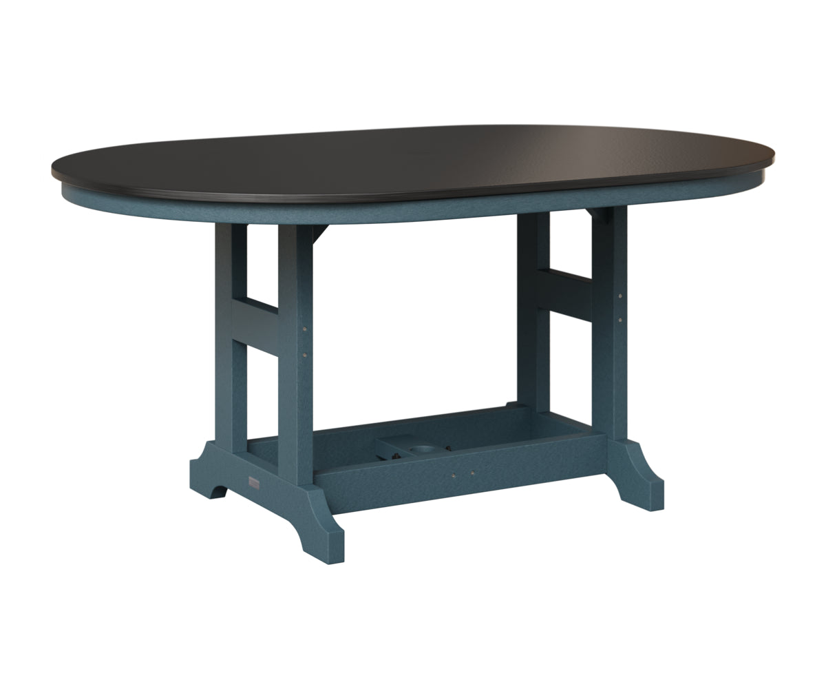 Garden Classic 44" x 64" Oblong Table - Counter Height