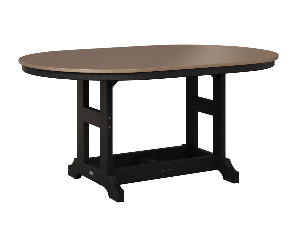 Garden Classic 44" x 64" Oblong Table - Dining Height