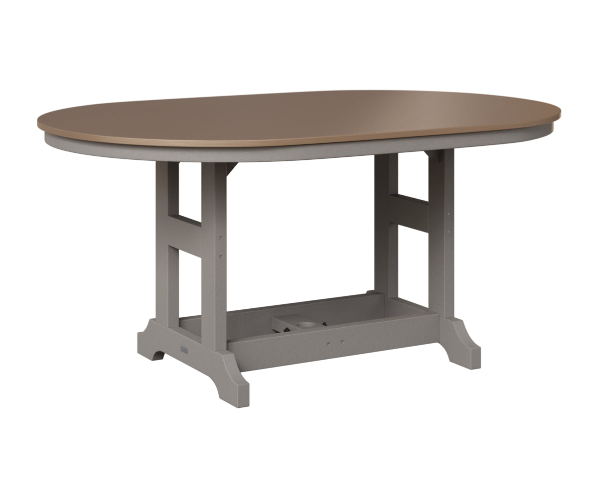 Garden Classic 44" x 64" Oblong Table - Bar Height