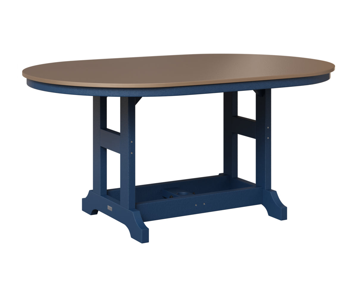 Garden Classic 44" x 64" Oblong Table - Bar Height