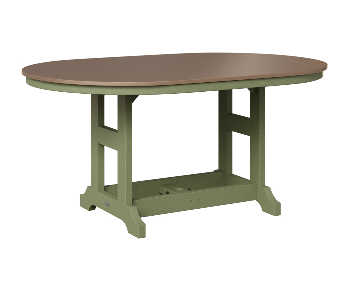 Garden Classic 44" x 64" Oblong Table - Counter Height