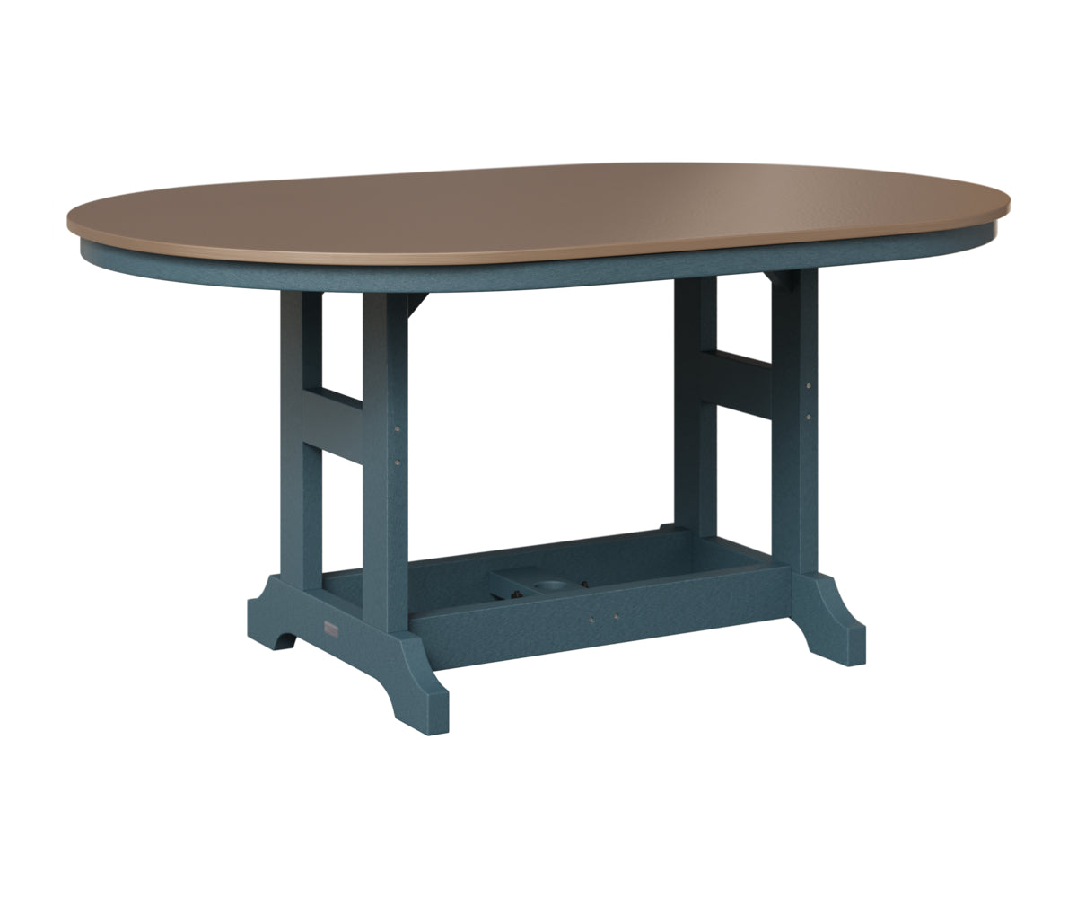 Garden Classic 44" x 64" Oblong Table - Dining Height