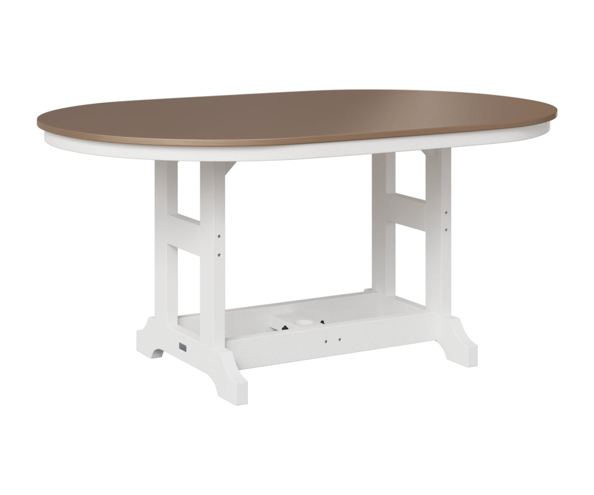 Garden Classic 44" x 64" Oblong Table - Bar Height