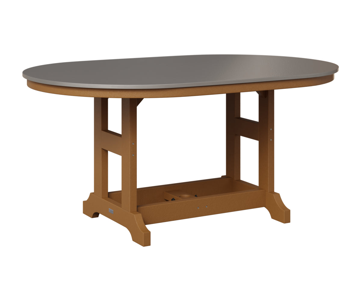 Garden Classic 44" x 64" Oblong Table - Dining Height