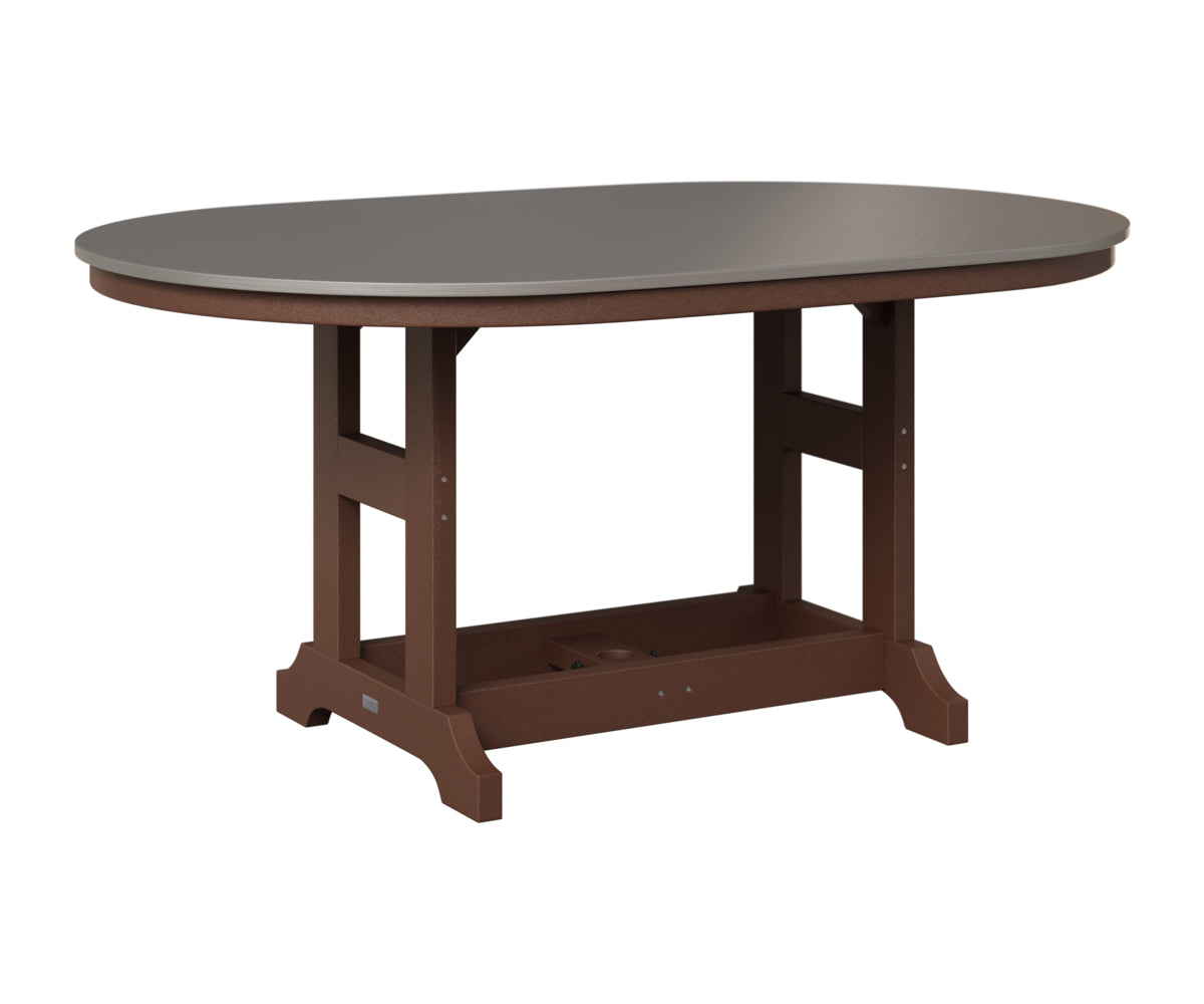 Garden Classic 44" x 64" Oblong Table - Dining Height