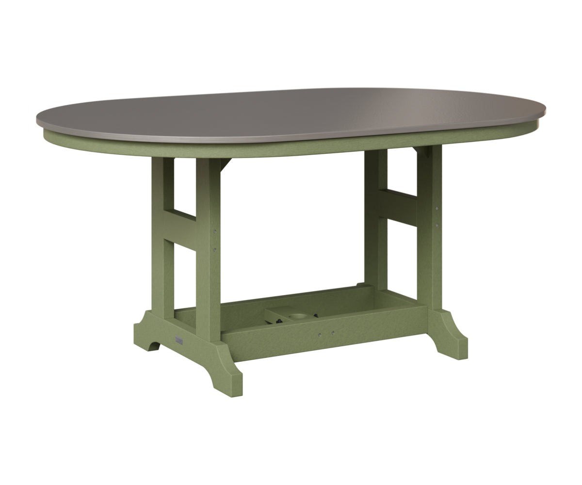 Garden Classic 44" x 64" Oblong Table - Dining Height