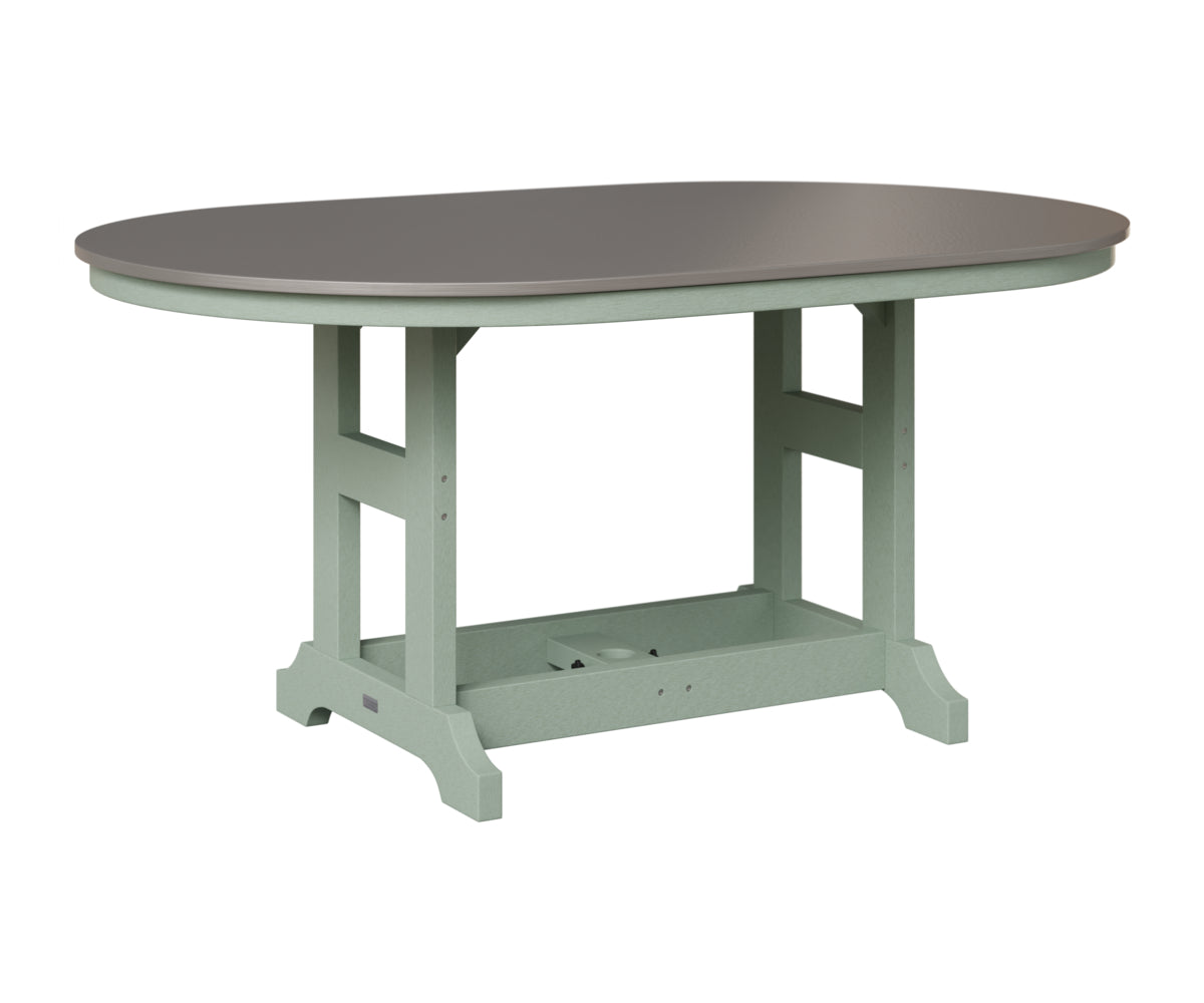 Garden Classic 44" x 64" Oblong Table - Dining Height