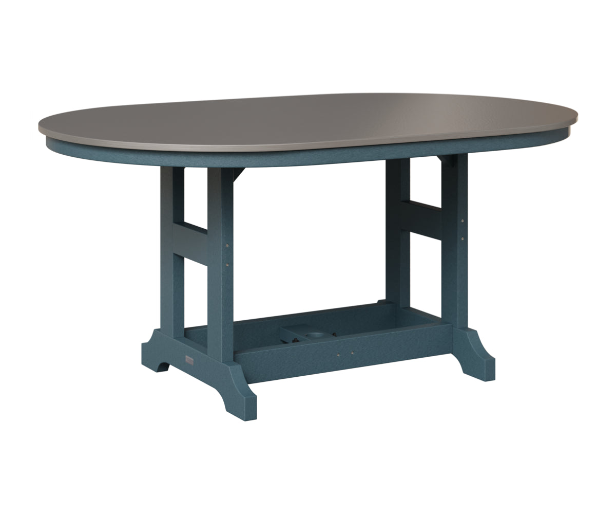 Garden Classic 44" x 64" Oblong Table - Dining Height