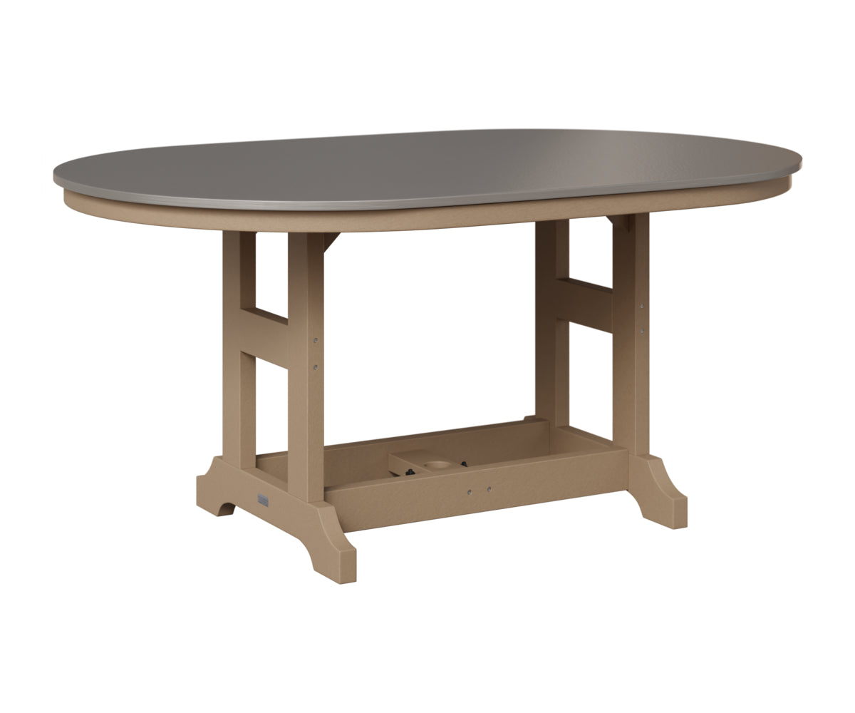 Garden Classic 44" x 64" Oblong Table - Bar Height