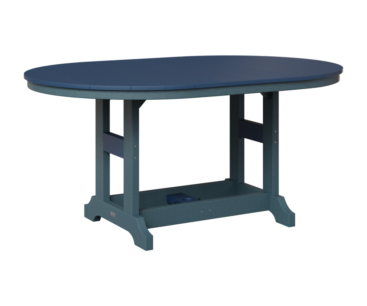 Garden Classic 44" x 64" Oblong Table - Dining Height