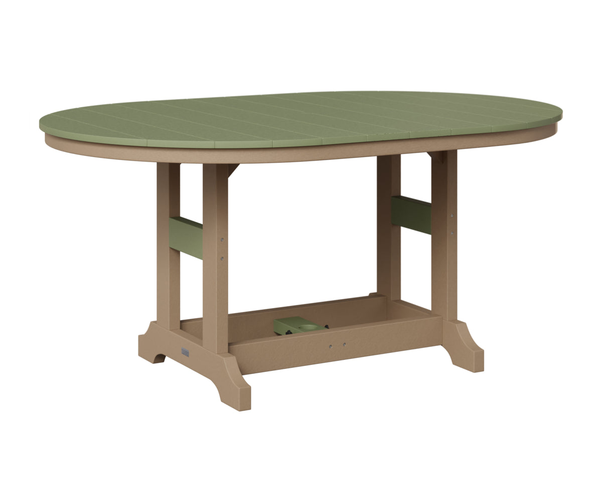 Garden Classic 44" x 64" Oblong Table - Bar Height