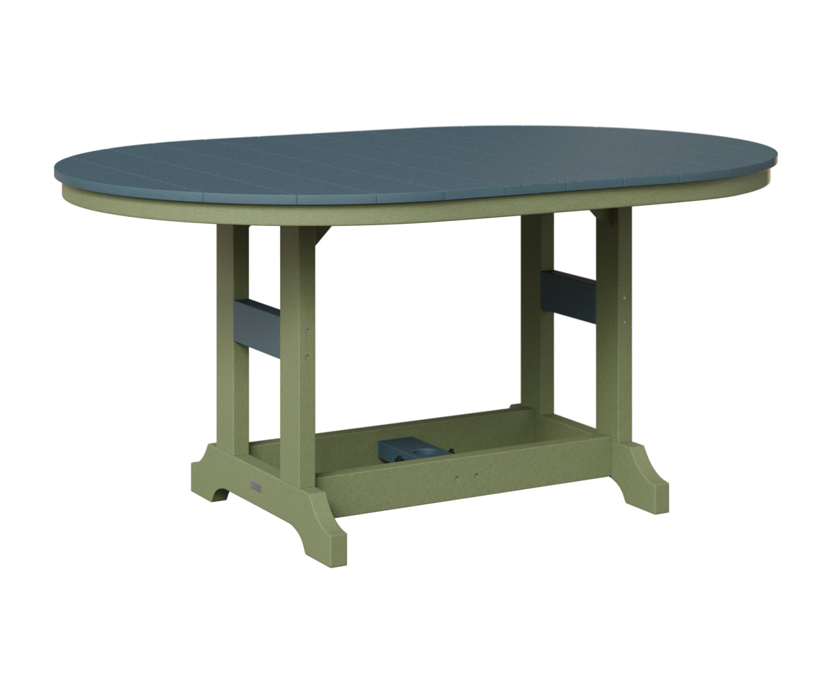 Garden Classic 44" x 64" Oblong Table - Dining Height