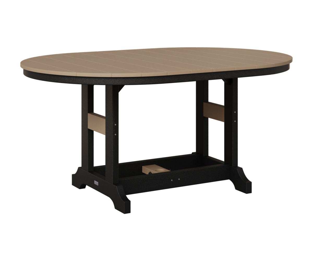 Garden Classic 44" x 64" Oblong Table - Dining Height