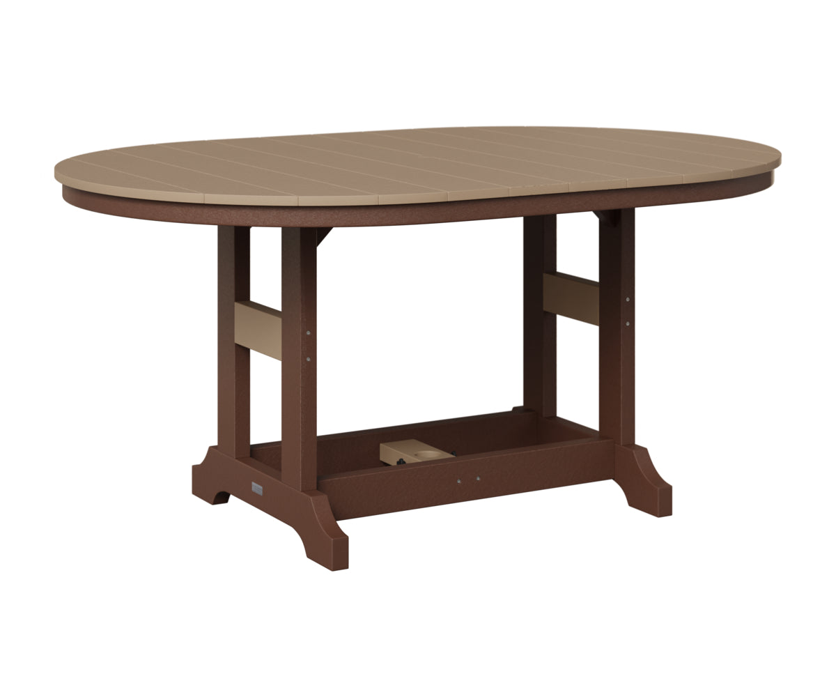 Garden Classic 44" x 64" Oblong Table - Dining Height