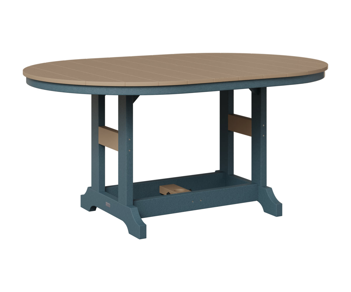 Garden Classic 44" x 64" Oblong Table - Dining Height
