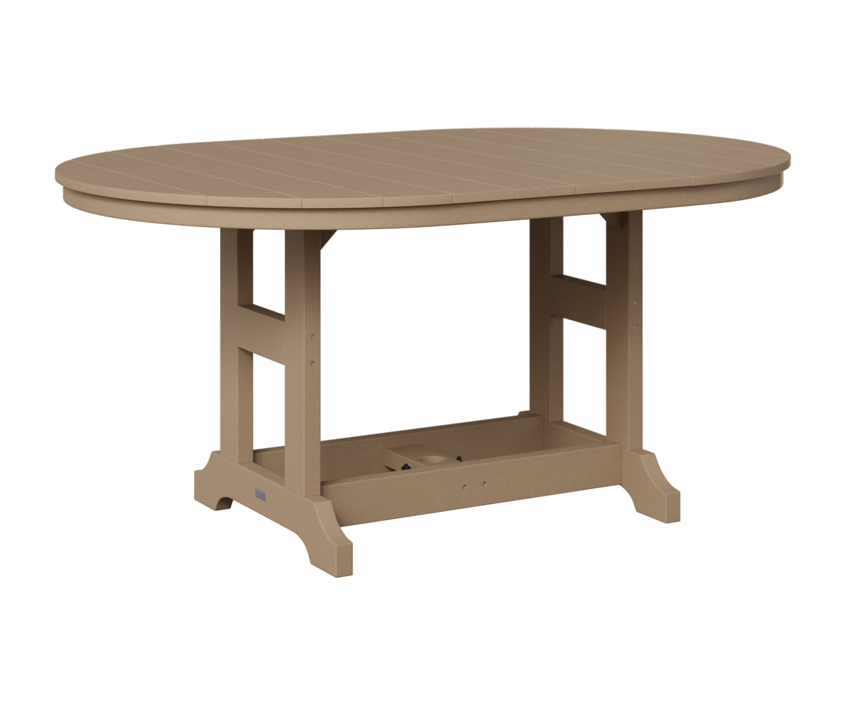 Garden Classic 44" x 64" Oblong Table - Bar Height