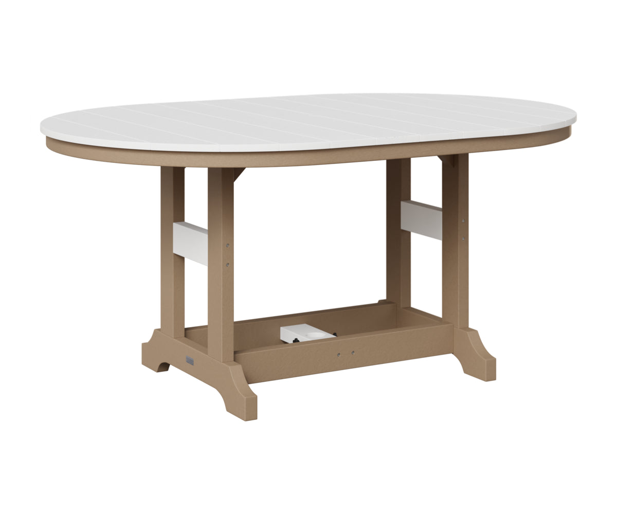 Garden Classic 44" x 64" Oblong Table - Bar Height