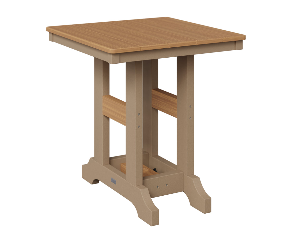 Garden Classic 28" Square Table - Bar Height