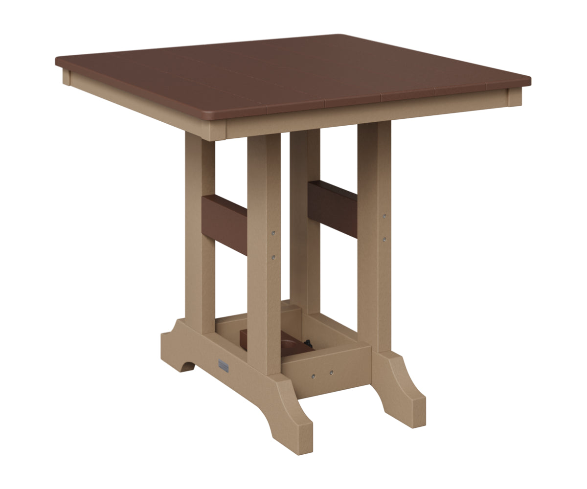 Garden Classic 33" Square Table - Bar Height