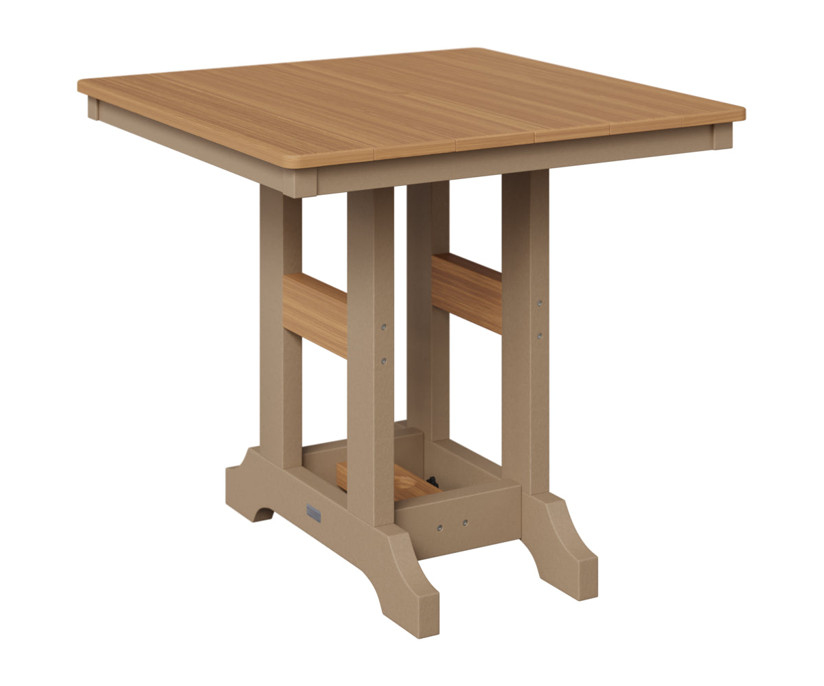 Garden Classic 33" Square Table - Counter Height