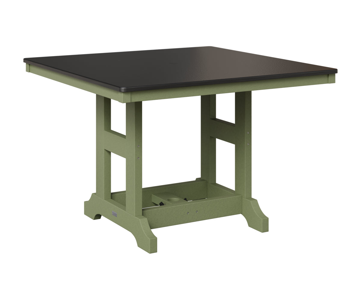 Garden Classic 44" Square Table - Bar Height