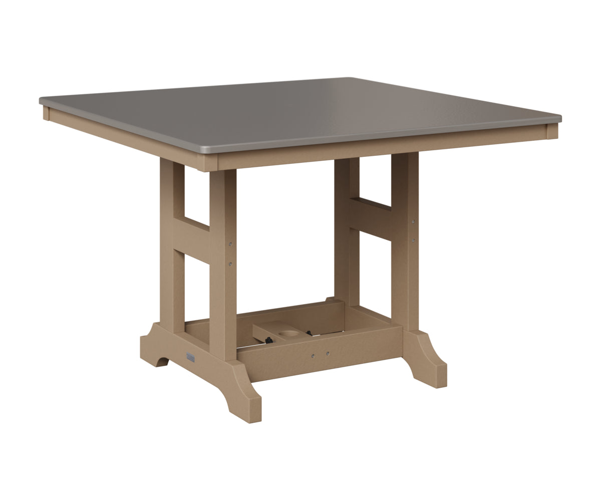 Garden Classic 44" Square Table - Bar Height