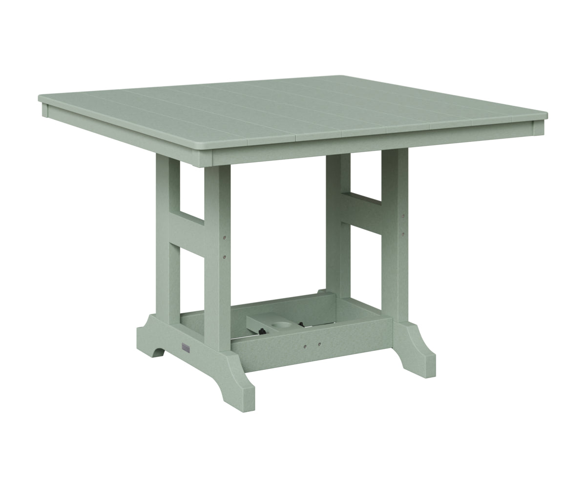 Garden Classic 44" Square Table - Bar Height