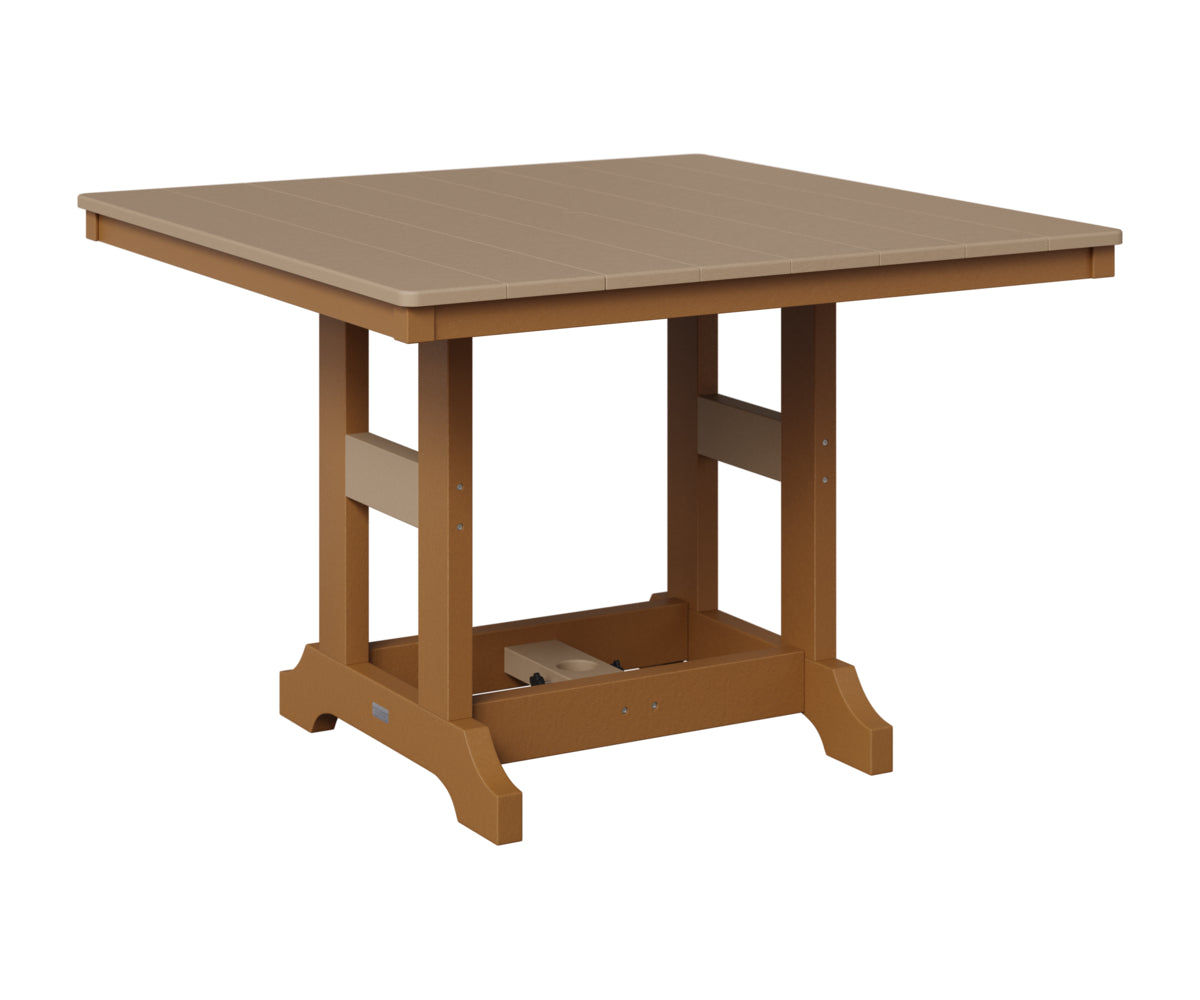 Garden Classic 44" Square Table - Bar Height