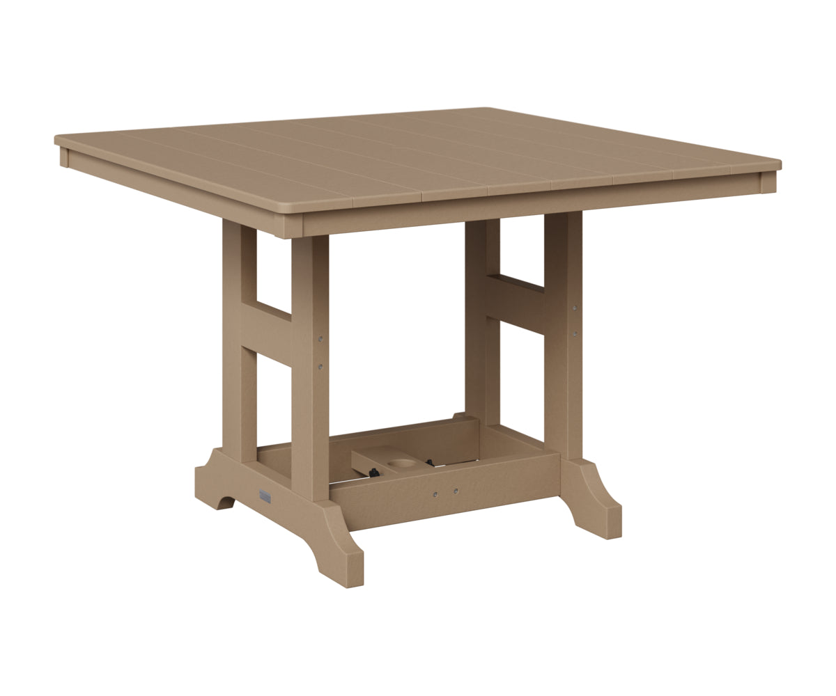 Garden Classic 44" Square Table - Bar Height