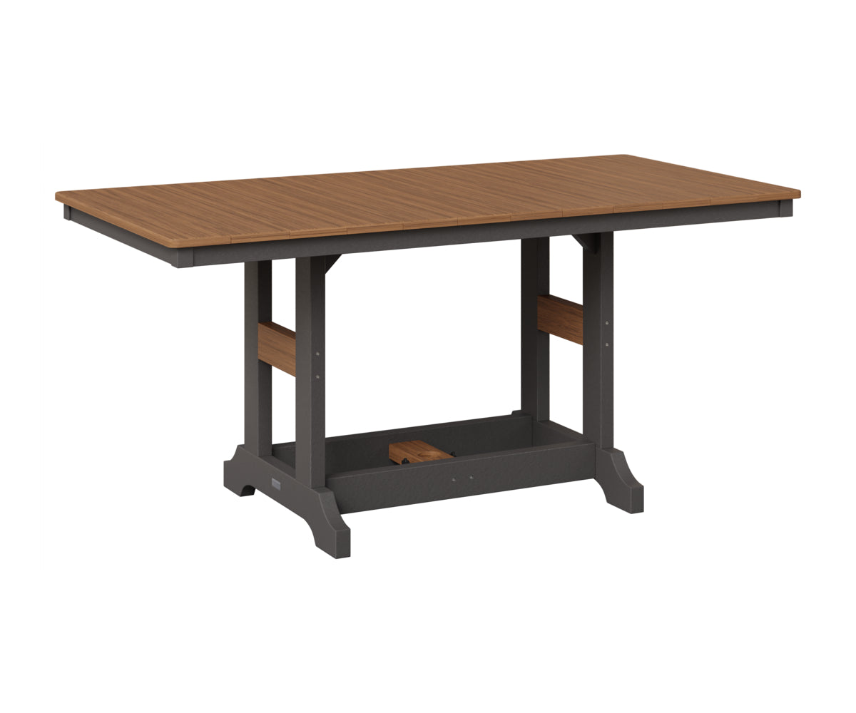 Garden Classic 33" x 66" Rectangular Table - Bar Height