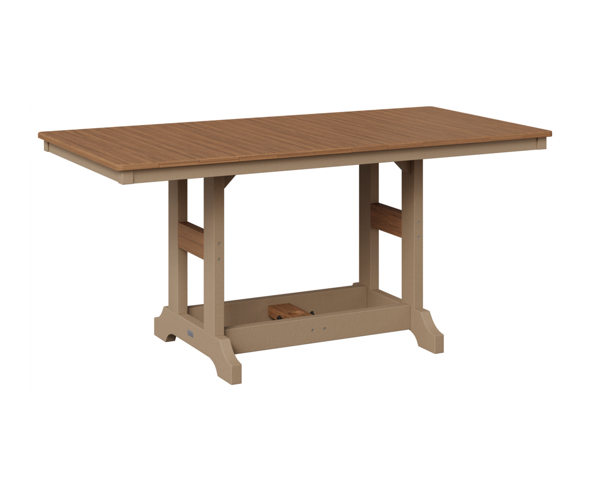 Garden Classic 33" x 66" Rectangular Table - Dining Height