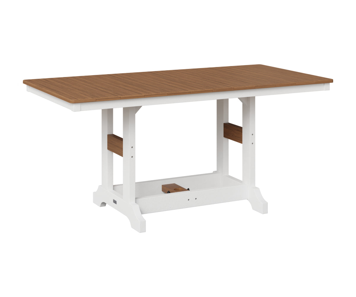 Garden Classic 33" x 66" Rectangular Table - Bar Height
