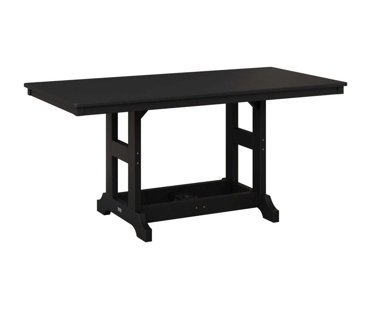Garden Classic 33" x 66" Rectangular Table - Counter Height