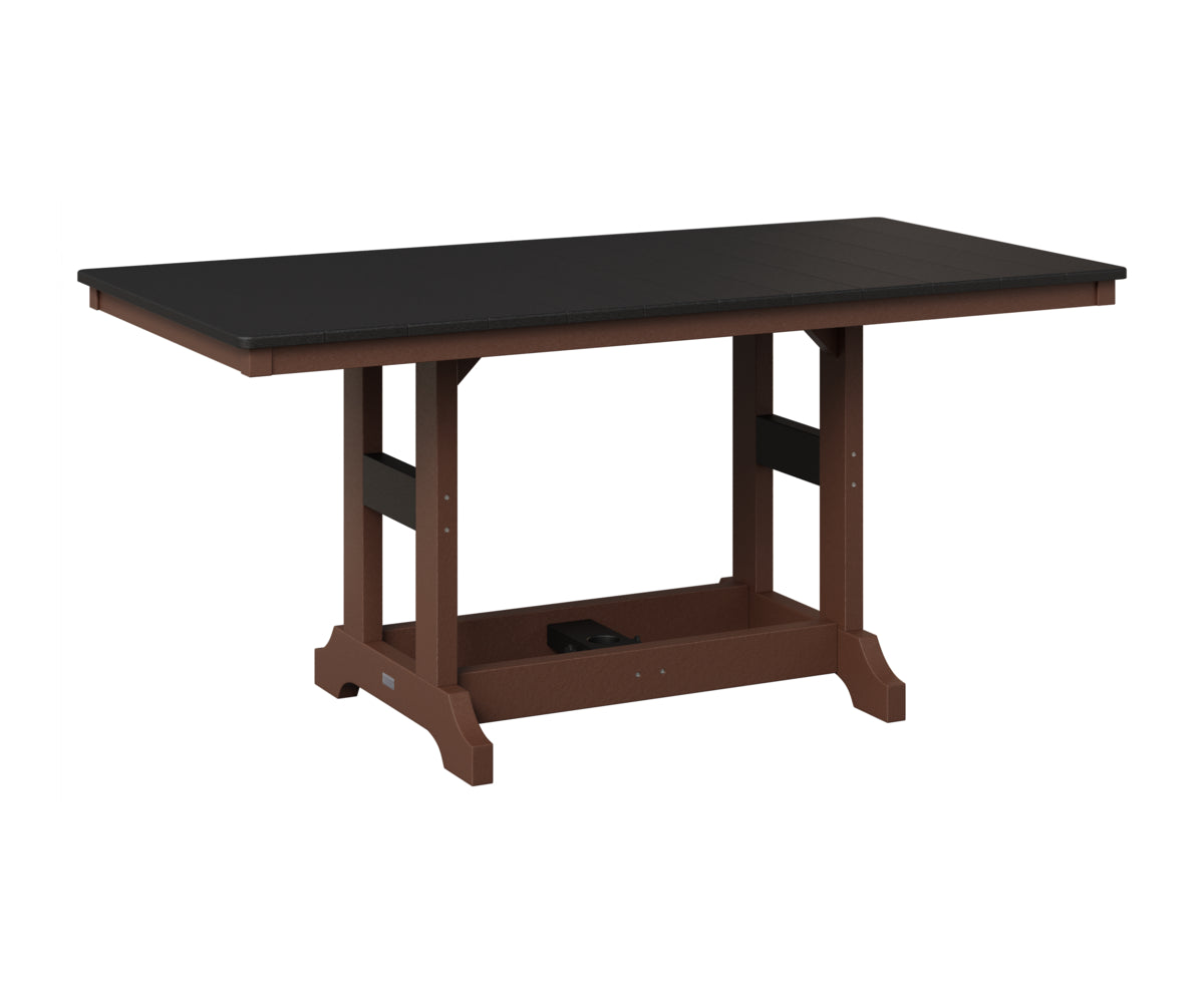Garden Classic 33" x 66" Rectangular Table - Bar Height
