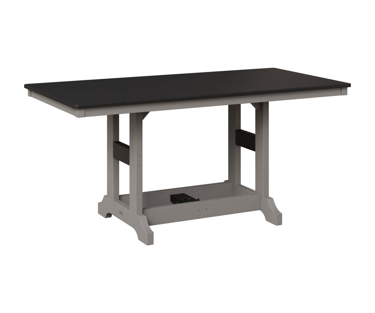 Garden Classic 33" x 66" Rectangular Table - Bar Height