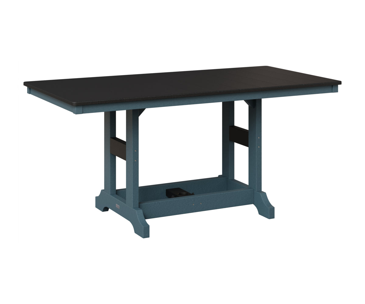 Garden Classic 33" x 66" Rectangular Table - Counter Height