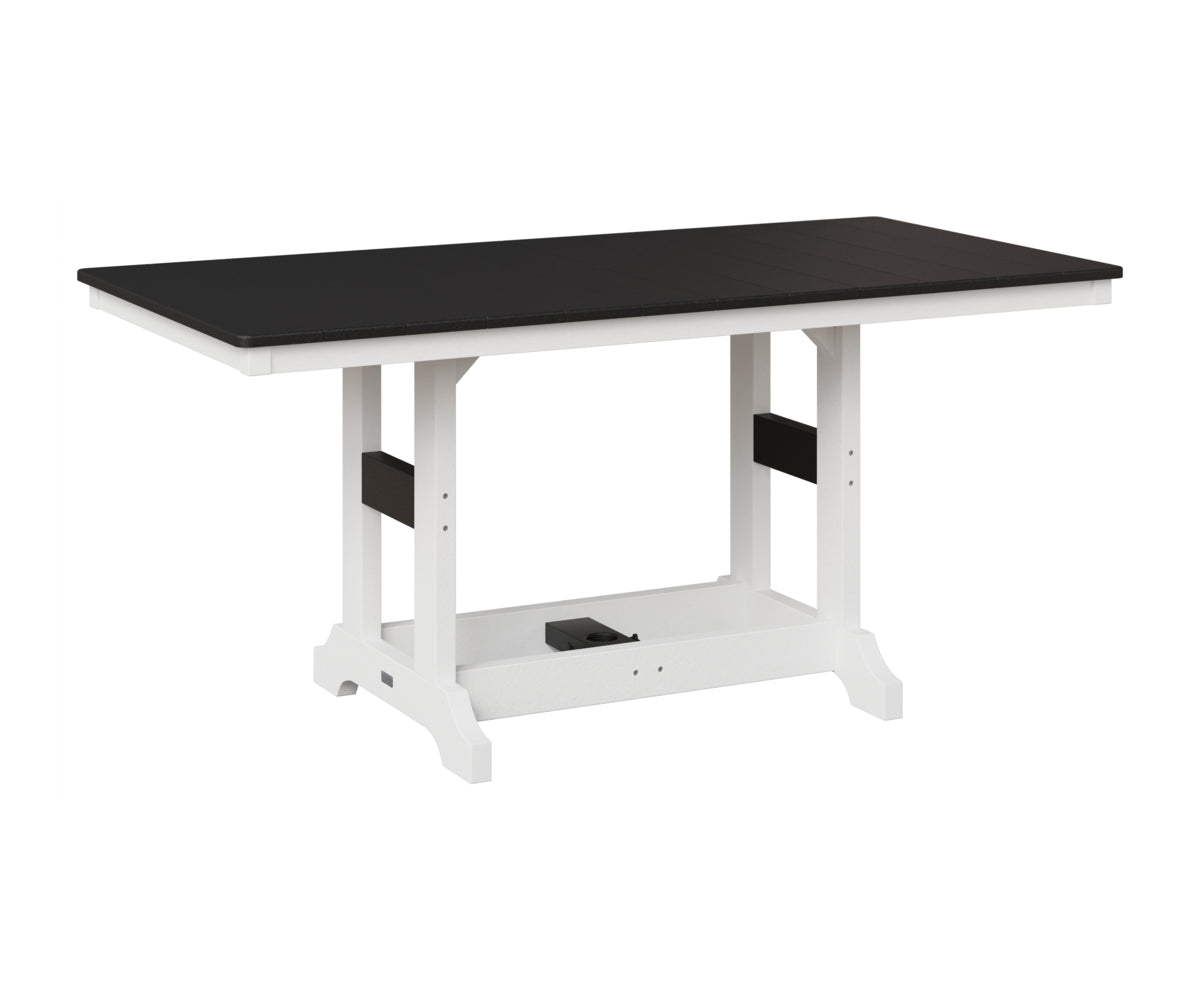 Garden Classic 33" x 66" Rectangular Table - Dining Height
