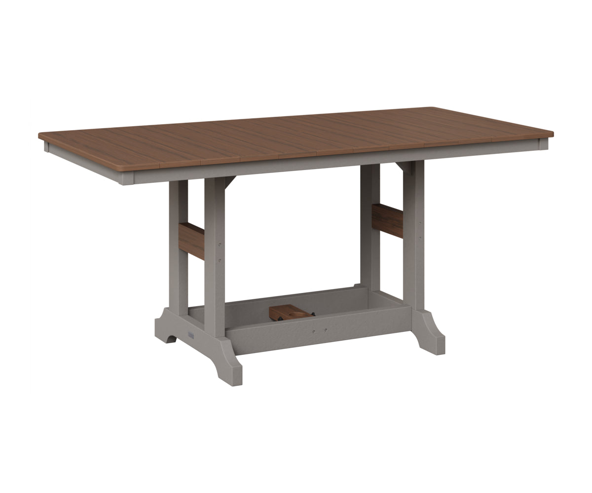 Garden Classic 33" x 66" Rectangular Table - Bar Height