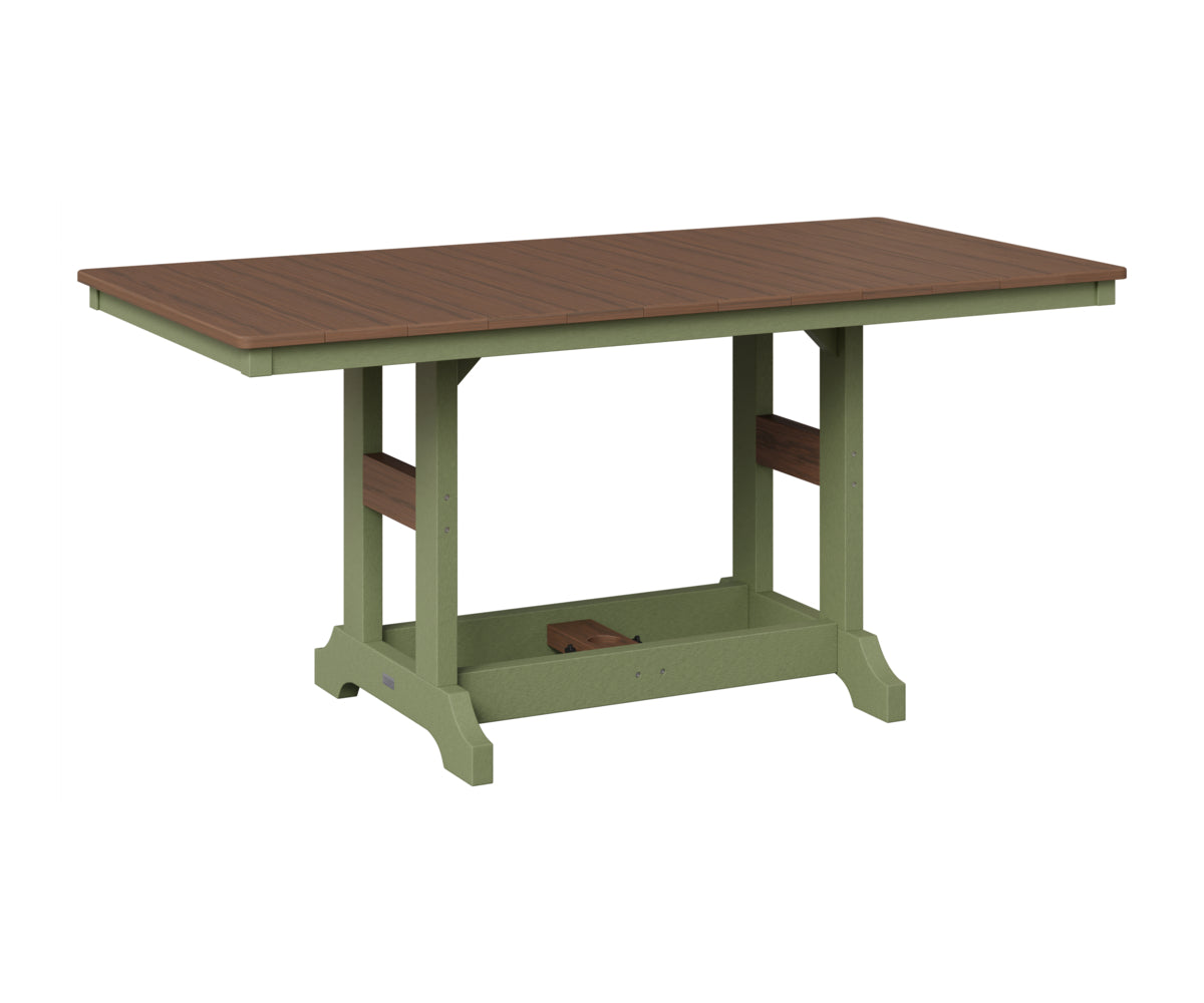 Garden Classic 33" x 66" Rectangular Table - Bar Height