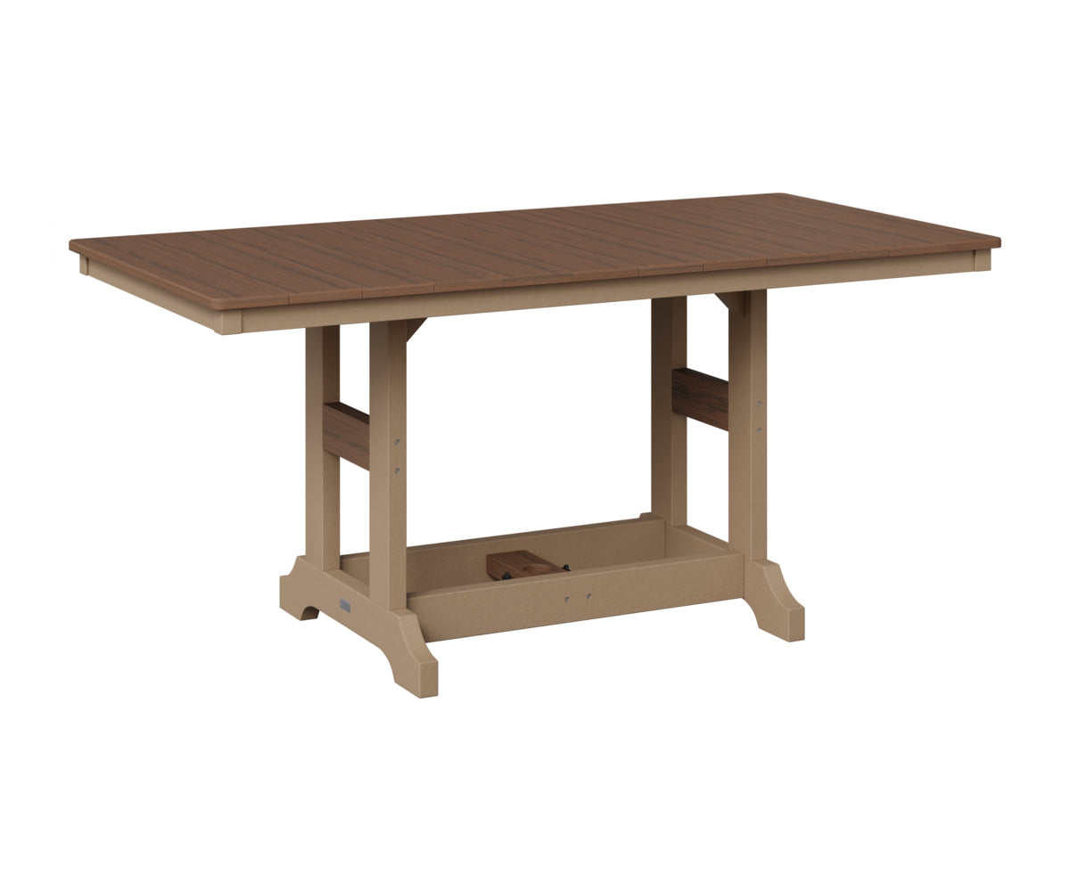 Garden Classic 33" x 66" Rectangular Table - Bar Height