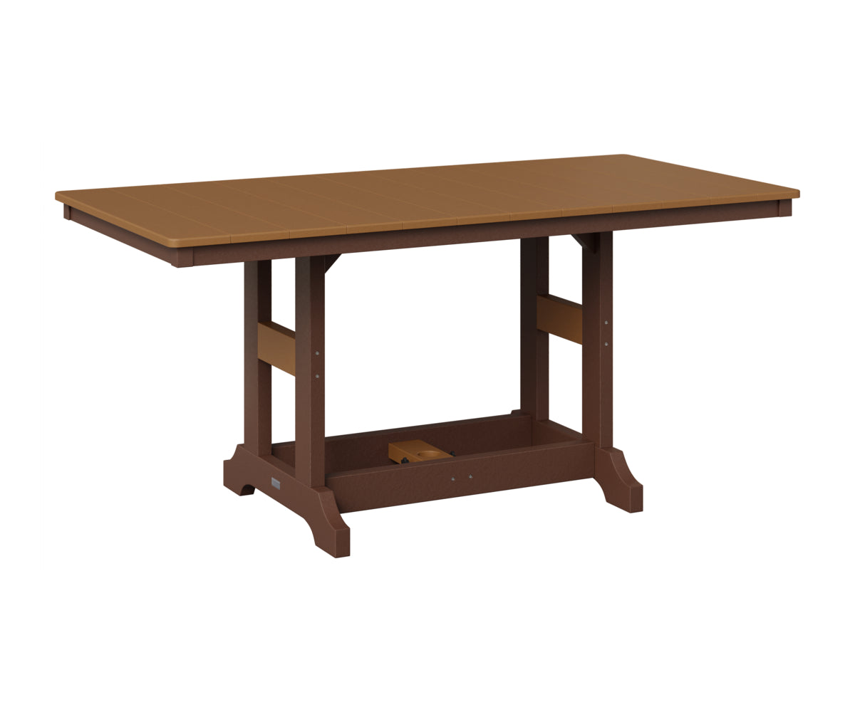 Garden Classic 33" x 66" Rectangular Table - Bar Height